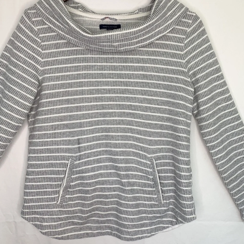 🦩2/$25 Tommy Hilfiger Athluxe / Cowl Neck Sweater - Picture 3 of 13